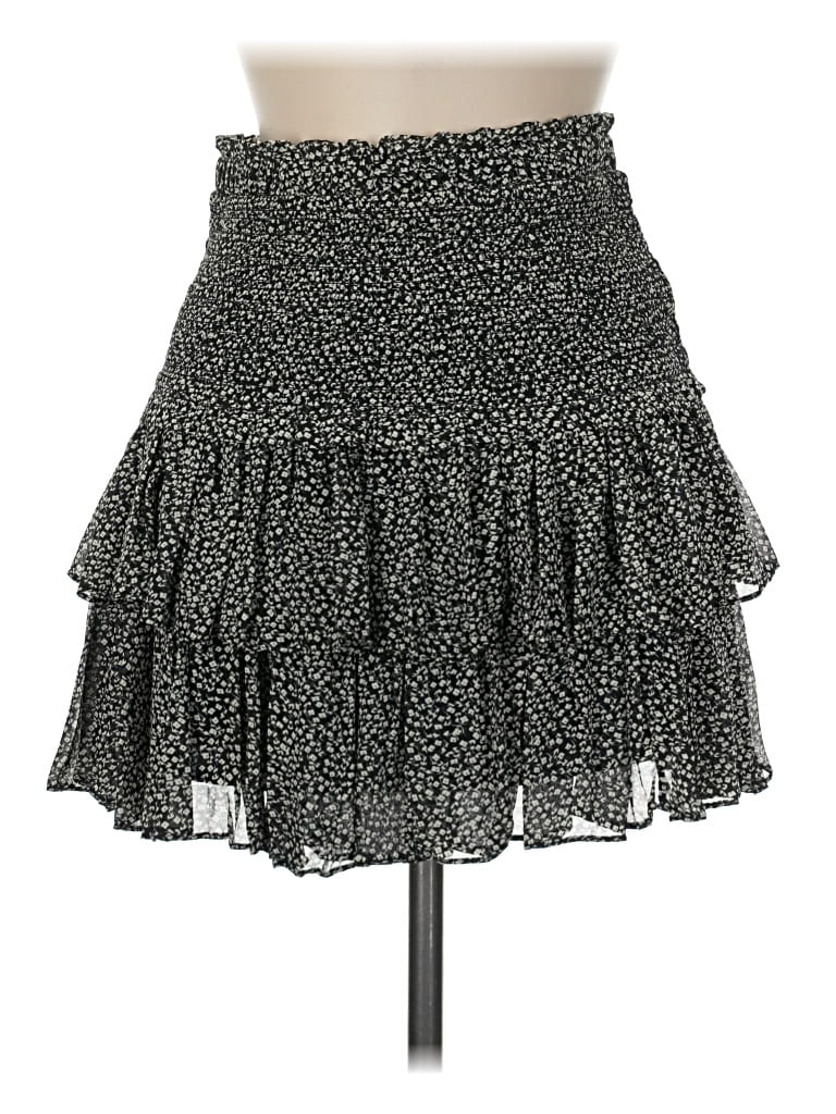 Pre-owned Reset Casual Skirt In Black