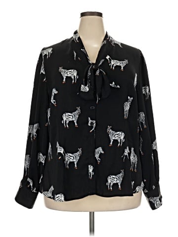Unique Vintage Long Sleeve Blouse (view 1)