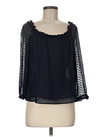 J.Crew 3/4 Sleeve Silk Top (view 1)