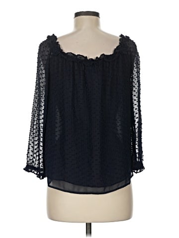 J.Crew 3/4 Sleeve Silk Top (view 2)