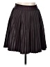 DKNY 100% Polyester Solid Black Casual Skirt Size M - photo 1