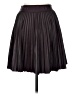 DKNY 100% Polyester Solid Black Casual Skirt Size M - photo 2