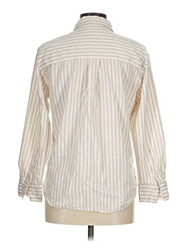 Banana Republic Factory Store Long Sleeve Button-Down Shirt (view 2)