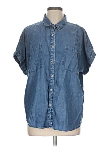 Doe & Rae Short Sleeve Button-Down Shirt (view 1)