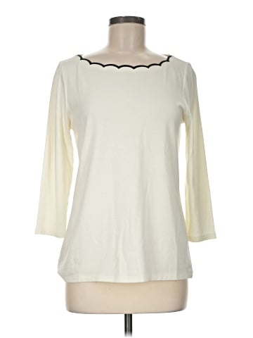 Ann Taylor Factory 3/4 Sleeve Top (view 1)