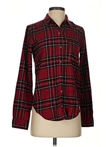 Abercrombie & Fitch Long Sleeve Button-Down Shirt (view 1)