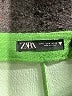 Zara Chevron-herringbone Green Shorts Size S - photo 3