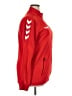 Hummel 100% Polyester Red Track Jacket Size XXL - photo 4