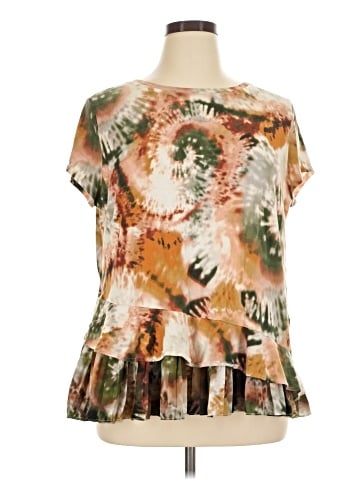 Simply Vera Vera Wang Short Sleeve Blouse (view 1)
