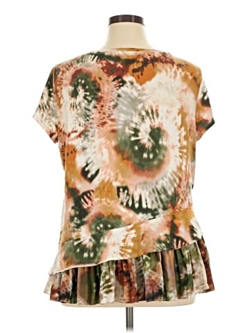 Simply Vera Vera Wang Short Sleeve Blouse (view 2)
