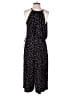 Wisp Polka Dots Black Jumpsuit Size 10 - photo 2