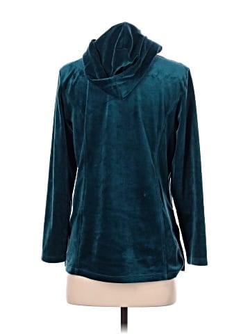 Zenergy by Chico's Zip Up Hoodie (view 2)