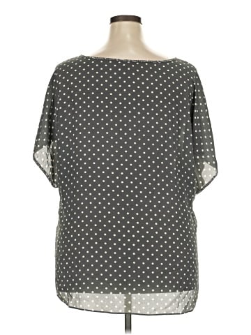 Alfani Short Sleeve Blouse (view 2)