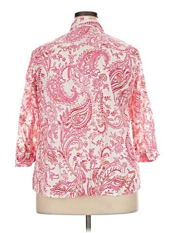 Jones New York Signature 3/4 Sleeve Blouse (view 2)