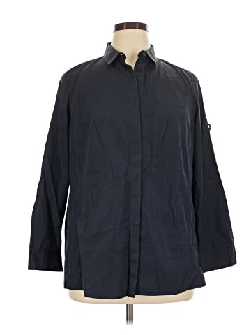 Akris Punto 3/4 Sleeve Button-Down Shirt (view 1)