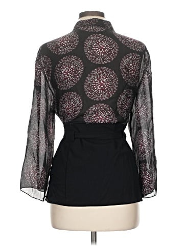 Signature by Larry Levine Long Sleeve Blouse (view 2)
