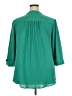 Cocomo 100% Polyester Green 3/4 Sleeve Blouse Size 2X - photo 2