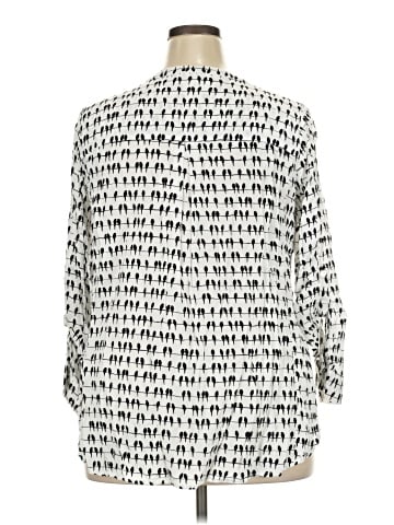 Jane and Delancey 3/4 Sleeve Blouse (view 2)