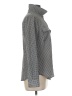 MICHAEL Michael Kors 100% Polyester Houndstooth Gray Long Sleeve Blouse Size M - photo 4