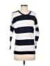 Zara W&B Collection Stripes Blue Pullover Sweater Size S - photo 1