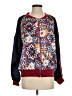 Dolce Cabo Print Red Track Jacket Size S - photo 1