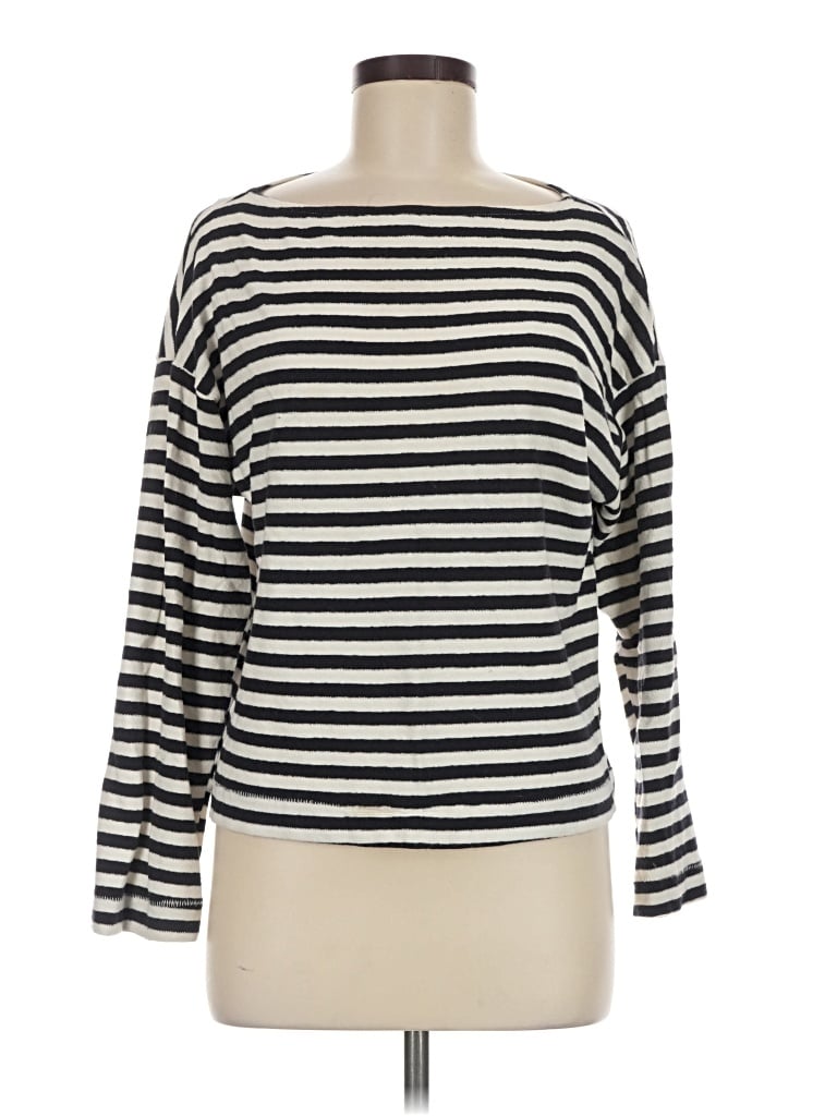 Pre-owned Universal Thread 3/4 Sleeve T-shirt In Ivory