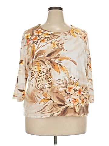 Alfred Dunner 3/4 Sleeve Blouse (view 1)