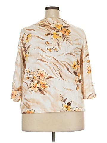 Alfred Dunner 3/4 Sleeve Blouse (view 2)