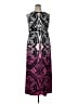 Roaman's Graphic Black Casual Dress Size 14 (M) - photo 1
