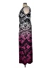 Roaman's Graphic Black Casual Dress Size 14 (M) - photo 5