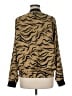 Scotch & Soda 100% Polyester Animal Print Gold Track Jacket Size Med (2) - photo 2