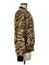 Scotch & Soda 100% Polyester Animal Print Gold Track Jacket Size Med (2) - photo 4