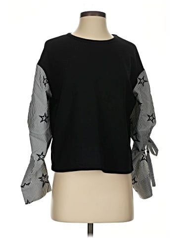 Aqua Pullover Sweater (view 1)