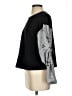 Aqua 100% Cotton Stars Black Pullover Sweater Size S - photo 5
