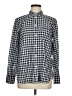 J.Crew Checkered-gingham Blue Long Sleeve Button-Down Shirt Size 8 - photo 1