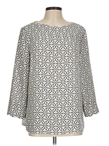 Liberty Art Fabrics for J.Crew 3/4 Sleeve Blouse (view 1)