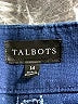 Talbots Blue Linen Pants Size 14 - photo 4