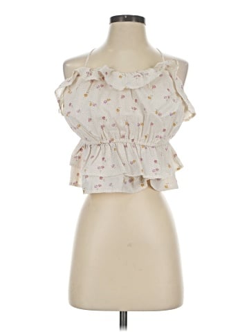 Line & Dot Sleeveless Blouse (view 1)