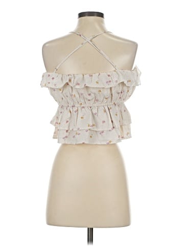 Line & Dot Sleeveless Blouse (view 2)