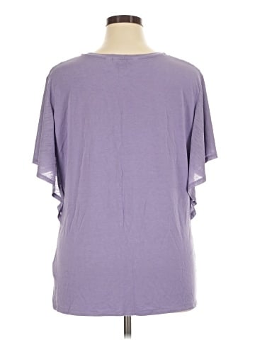 H By Halston Short Sleeve T-Shirt (view 2)
