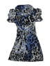 Rare Editions Animal Print Blue Dress Size 10 - photo 1