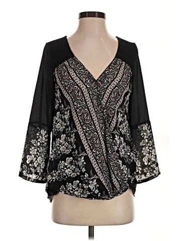 Vanity 3/4 Sleeve Blouse (view 1)