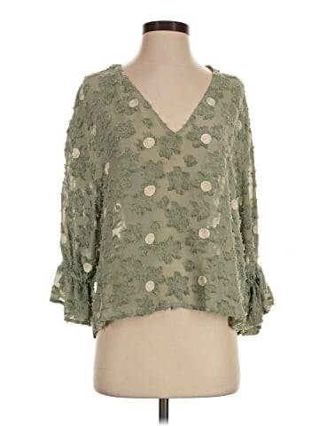 Zara 3/4 Sleeve Blouse (view 1)