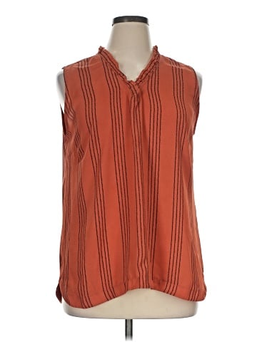 Ann Taylor Factory Sleeveless Blouse (view 1)
