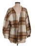 Shein 100% Polyester Plaid Brown Jacket Size XS - photo 1
