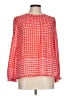 Ann Taylor LOFT 100% Polyester Red 3/4 Sleeve Blouse Size Lg Petite - photo 1
