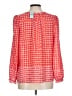 Ann Taylor LOFT 100% Polyester Red 3/4 Sleeve Blouse Size Lg Petite - photo 2