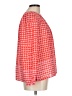 Ann Taylor LOFT 100% Polyester Red 3/4 Sleeve Blouse Size Lg Petite - photo 4