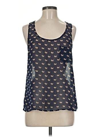 Timing Sleeveless Blouse (view 1)
