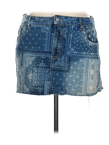 No Boundaries Denim Skirt (view 1)
